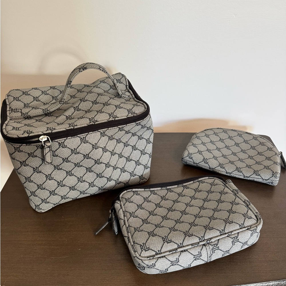 Ralph Lauren Monogram Travel Set